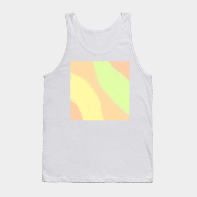 Orange yellow green abstract watercolor art Tank Top by Artistic_st